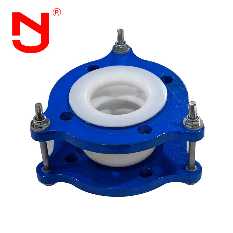 Kimyasallara dayanıklı PTFE Genişleme Eklemleri Kolay Kurulum Paslanmaz Çelik Bağlama Çubukları DIN/BS/ANSI/JIS Flange Standartı