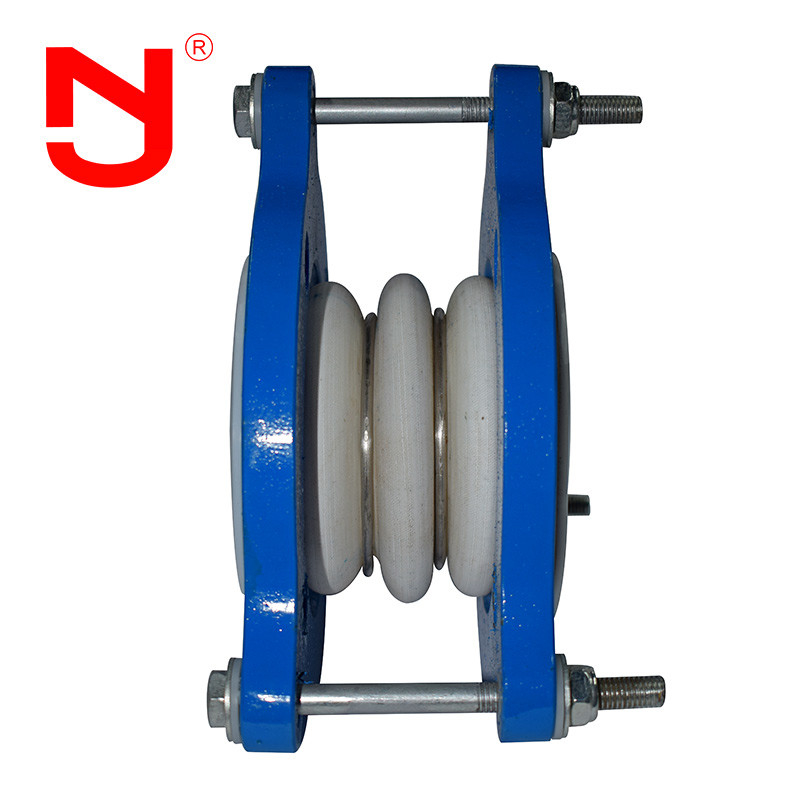 Kimyasallara dayanıklı PTFE Genişleme Eklemleri Kolay Kurulum Paslanmaz Çelik Bağlama Çubukları DIN/BS/ANSI/JIS Flange Standartı