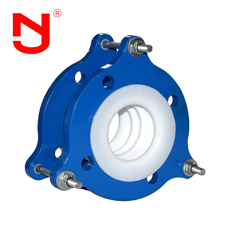 Kimyasallara dayanıklı PTFE Genişleme Eklemleri Kolay Kurulum Paslanmaz Çelik Bağlama Çubukları DIN/BS/ANSI/JIS Flange Standartı