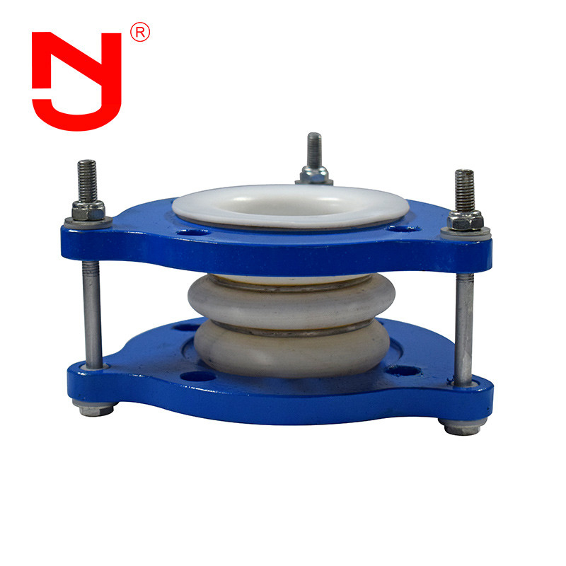 Basınçlı PTFE genişleme eklemi karbon çelik flensle kolay kurulum DIN/BS/ANSI/JIS uyumlu
