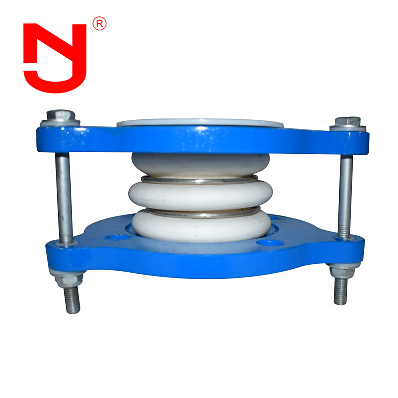 Basınçlı PTFE genişleme eklemi karbon çelik flensle kolay kurulum DIN/BS/ANSI/JIS uyumlu