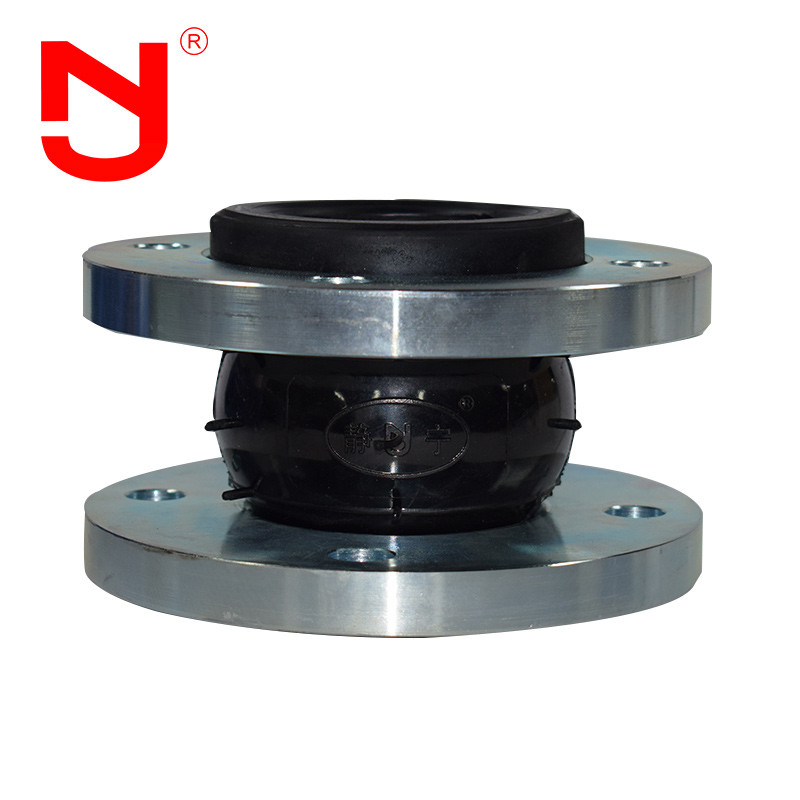 Tek Küreli Lastik Esnek SS304 Flange EPDM Bağlantı Tipi Lastik Flex Eklemler İçin