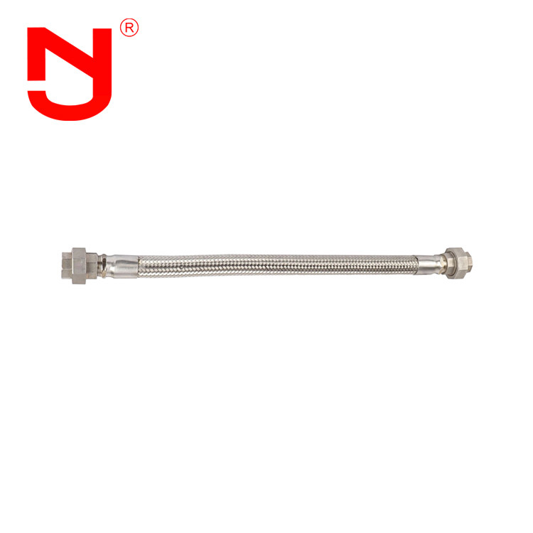 Paslanmaz çelik kablo örgülü esnek metal hortumlar Birlik Tipi Gaz Boru Fittings
