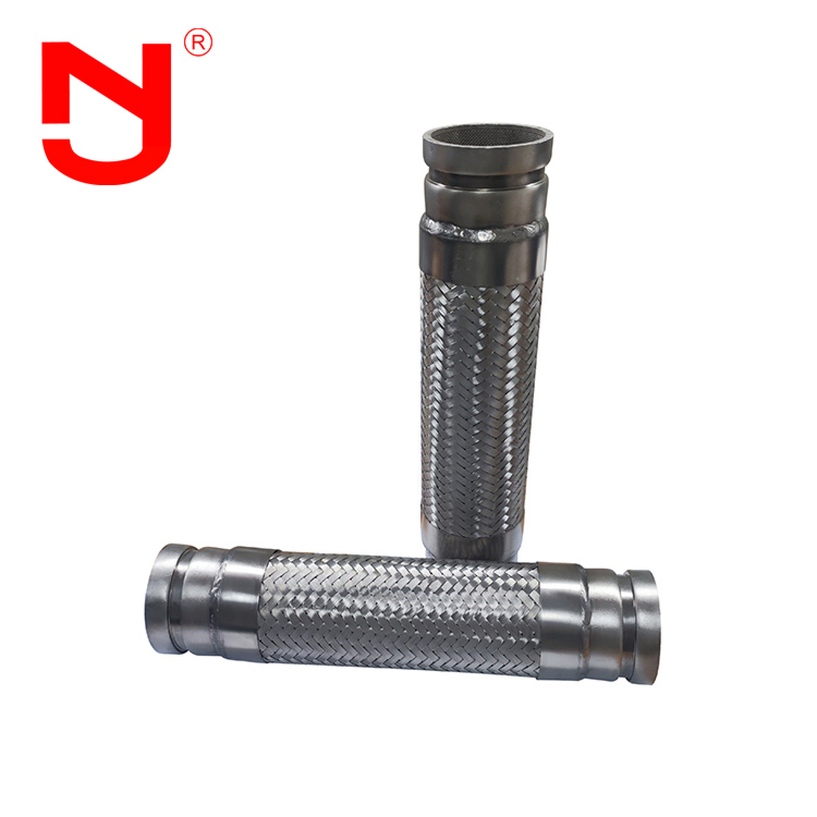 Hortum Esnek Metal Paslanmaz Çelik Tel Örgülü Oluklu Yivli Metal Hortum