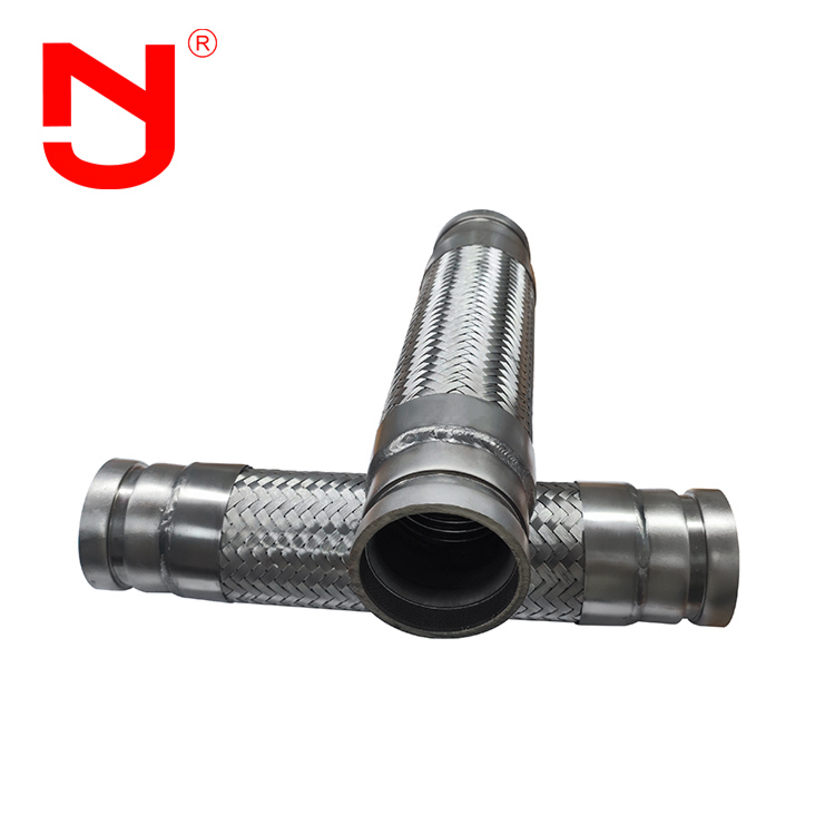 Hortum Esnek Metal Paslanmaz Çelik Tel Örgülü Oluklu Yivli Metal Hortum