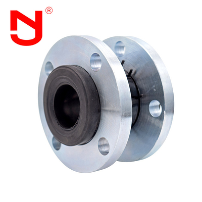 DN50 EPDM Tek Küre Kauçuk Kompansatör SS304 Metal Flanşlı Genleşme Derzi