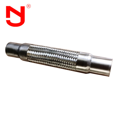 Hortum esnek metal paslanmaz çelik tel örülmüş dalgalanmış
