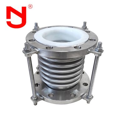 SS316 Yüksek Sıcaklık Dayanımı Ptfe Kaplı Metal Kompansatör