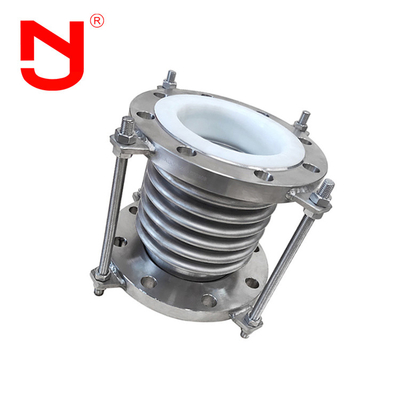 Metal Kompansatör SS316 Yüksek Sıcaklık Dayanımı PTFE Kaplı Körük Metal