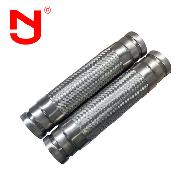 Hortum Esnek Metal Paslanmaz Çelik Tel Örgülü Oluklu Yivli Metal Hortum