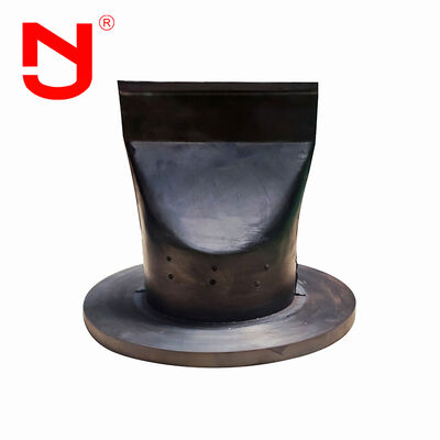 DN500 SS304 Flens Tipi SS316 Flens ve Klem Bağlantısı ile Kanalizasyon Kauçuk Duckbill Kontrol Valfi