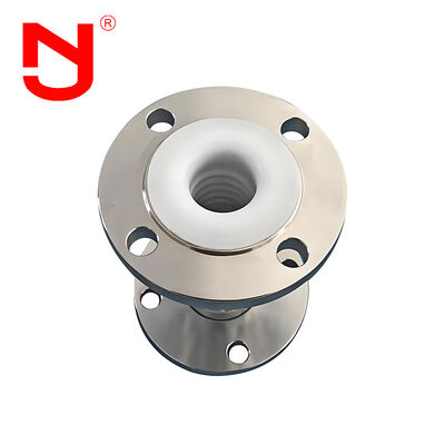 Yüksek Performanslı Akışkan Transferi için PTFE Astarlı Paslanmaz Çelik Örgülü Oluklu Metal Esnek Boru DN8-DN400