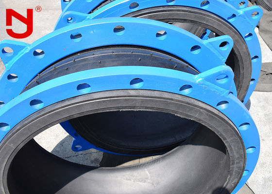 Sfero Döküm Çelik Tek Küre Kauçuk Genleşme Derzi% 55 Kauçuk İçeriği Küresel Yapı